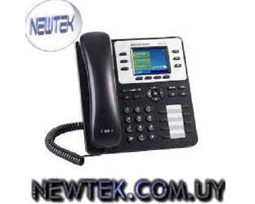 Telefono IP VoIP Grandstream GXP2130 v2 Pantalla 2.8" Bluetooth POE Gigabit